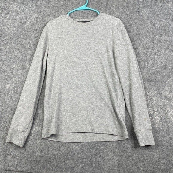 Banana Republic Sweater Mens Medium Crewneck Thermal Waffle Knit Long Sleeve - Picture 1 of 8